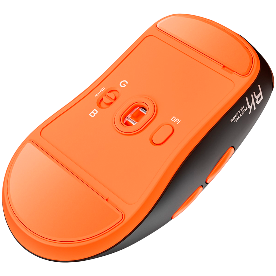 ROYAL KLUDGE M30 Black Orange Gaming Mouse PAW 33111K
