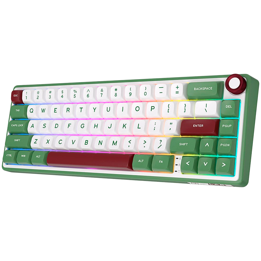 ROYAL KLUDGE R65 Green sand Gaming Keyboard Brown switch