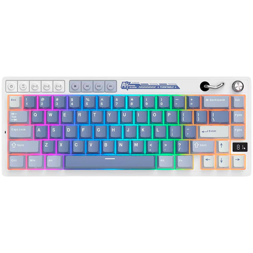 ROYAL KLUDGE RK M65 Ocean Blue Gaming Keyboard Beige switch