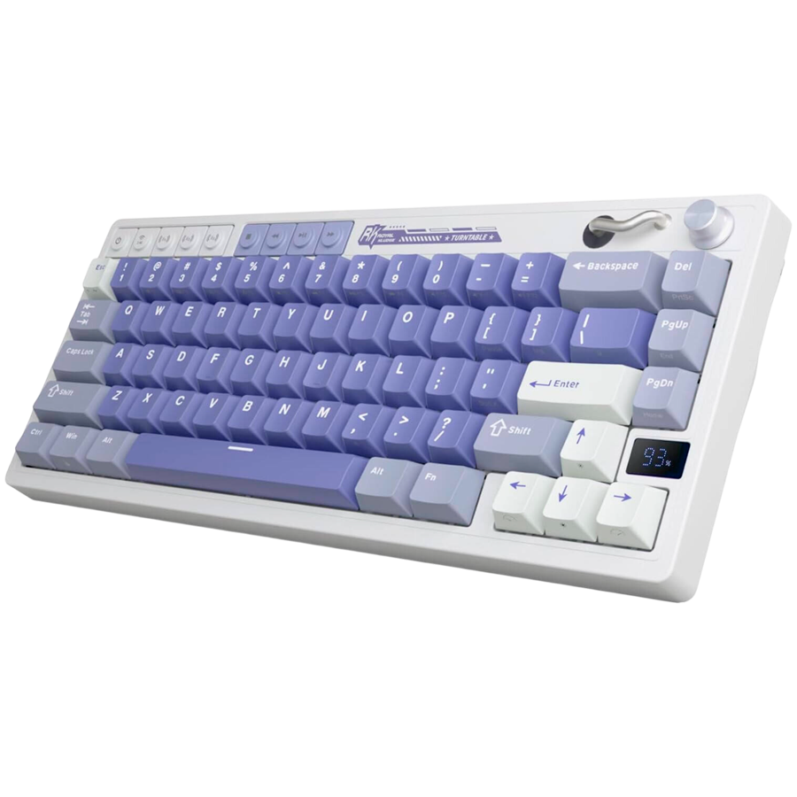 ROYAL KLUDGE RK M65 Ocean Blue Gaming Keyboard Cream switch