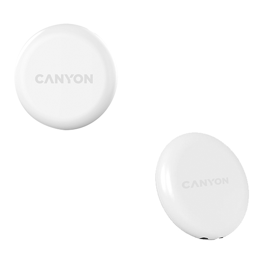 CANYON Smart Tag OnTag 1 iOS Zestaw 4 szt. Biały