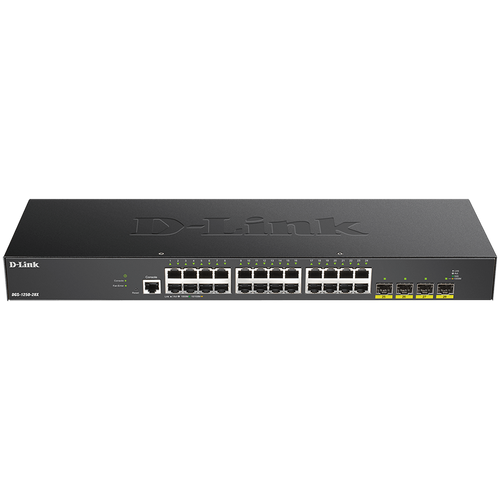 D-LINK 24-port Gigabit Smart Managed Switch with 4x 10G SFP+ ports