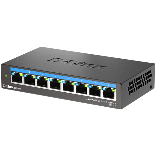 D-LINK 8-Port Multi-Gigabit Unmanaged Switch