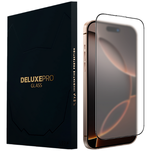 iLera DeLuxe Frosted Szkło ochronne do iPhone 16 Pro Max