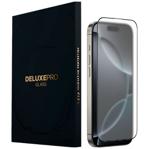 iLera DeLuxe Frosted Szkło ochronne do iPhone 16 Pro