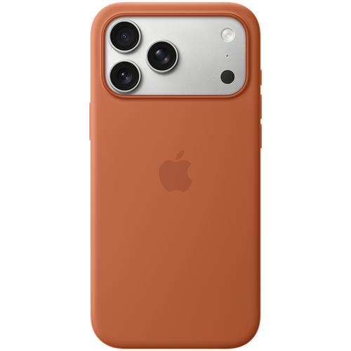 iPhone 17 Pro Max Silicone Case with MagSafe - Terra Cotta,Model A3560