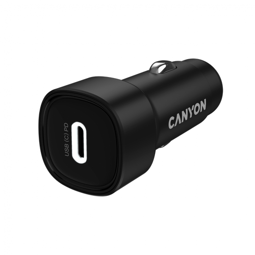 CANYON Ładowarka samochodowa OnDrive 30 PD 30W USB-C czarna