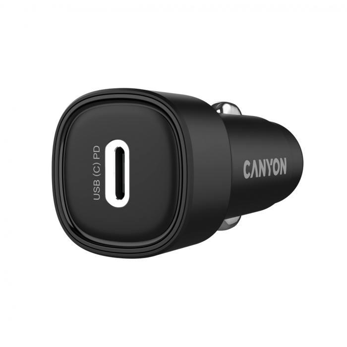 CANYON Ładowarka samochodowa OnDrive 30 PD 30W USB-C czarna