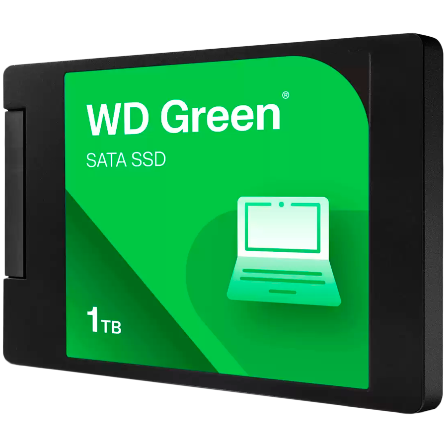 SSD POWERED BY SANDISK WD Green 1TB SATA, 2.5'', 7mm, Read: 545 MBps