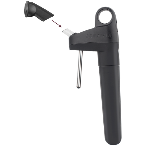 CORAVIN Pivot, Aerator do systemu przechowywania wina, Czarny