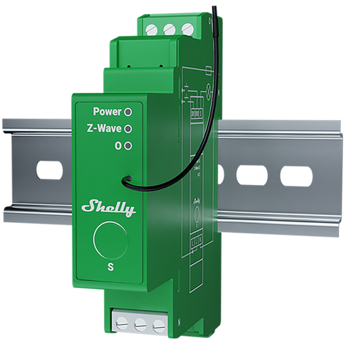 SHELLY Wave Pro Dimmer 1PM 1-kanałowy sterownik do sterowania oświetleniem z pomiarem mocy