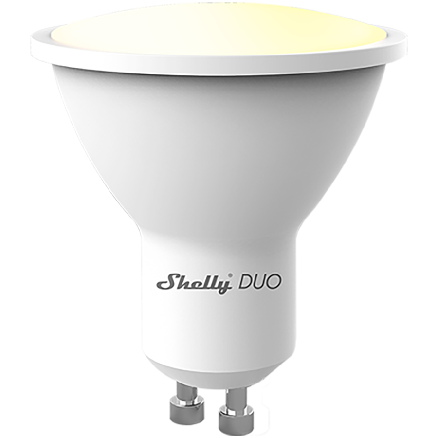 SHELLY Duo GU10 - WW/CW żarówka