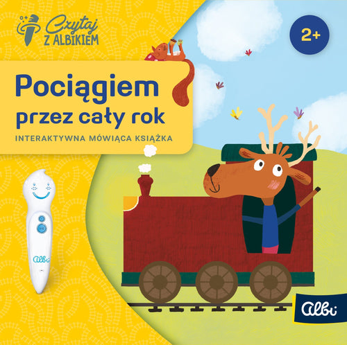 Miniksiążka Pociągiem przez cały rok Albi