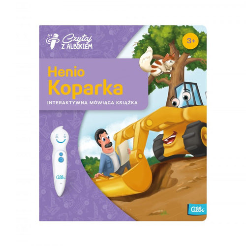 Albik Książeczka "Henio Koparka"