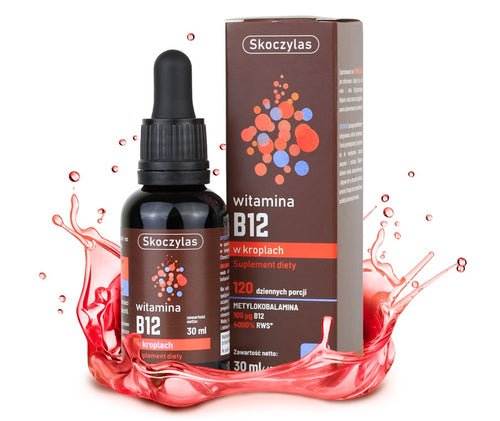 WITAMINA B12 w kroplach (forma metylowana)