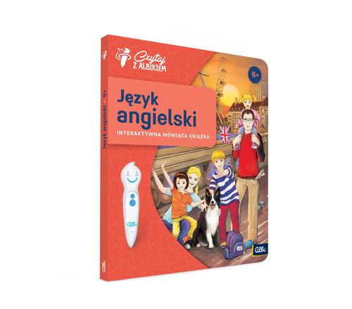Albi Set Pióro + Książka Język Angielski - v.2