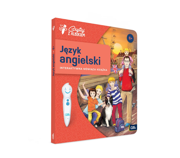 Albi Set Pióro + Książka Język Angielski - v.2