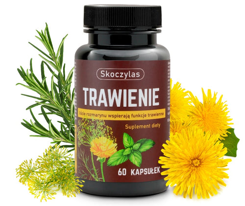 TRAWIENIE mniszek, koper, mięta