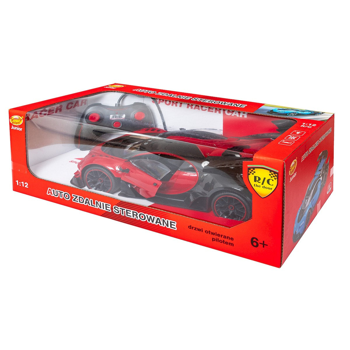 Auto Wyścigowe na Pilota Smily Play samochód RC zdalnie sterowany