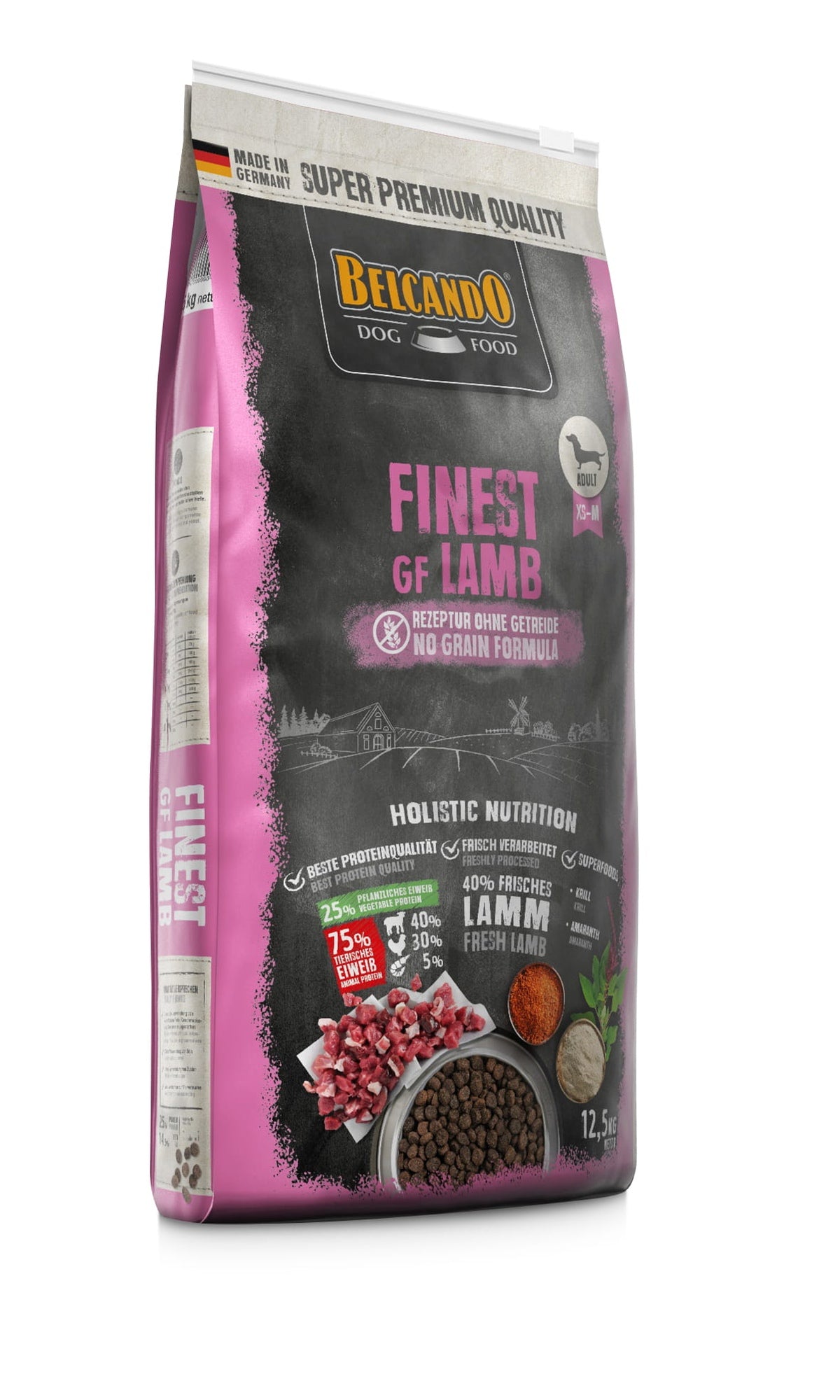 BELCANDO FINEST GF LAMB 12,5 KG