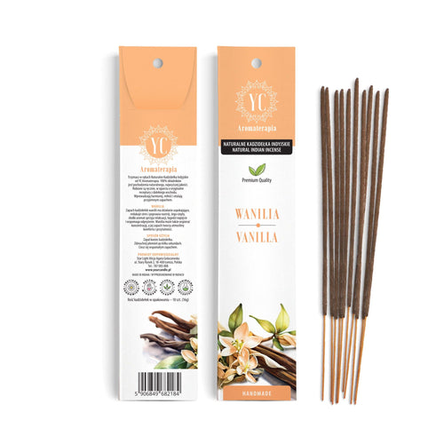 Your Candle NATURALNE KADZIDŁA INDYJSKIE WANILIA 10SZT.(16g)