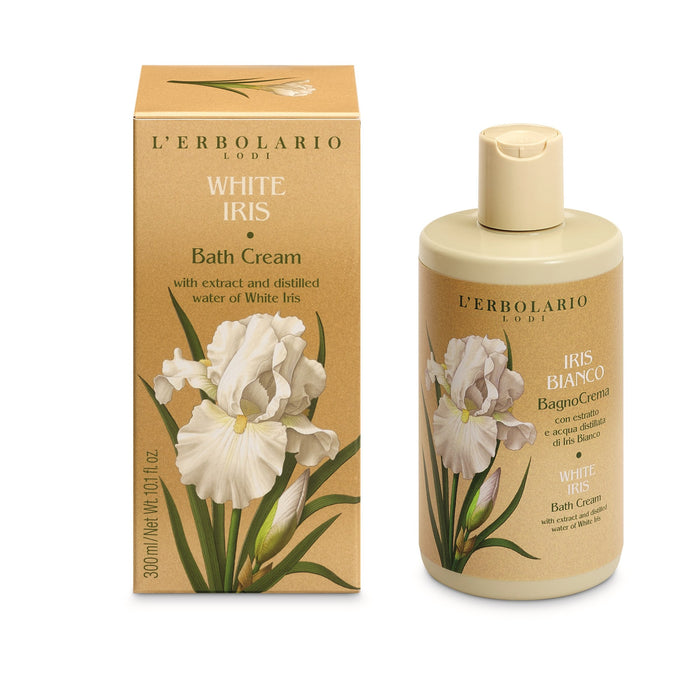 L'ERBOLARIO IRIS BIANCO KREM DO KĄPIELI, 300 ML