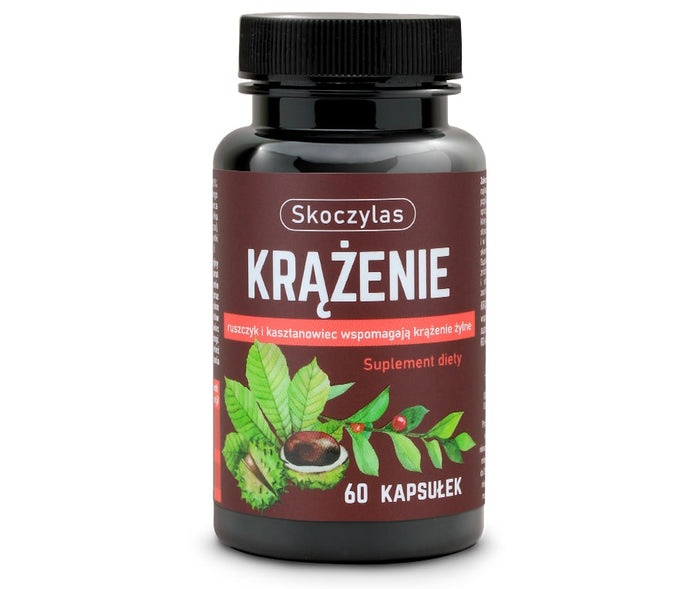 KRĄŻENIE ruszczyk, diosmina, kasztanowiec