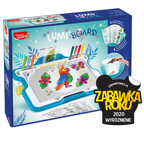 Kreatywna tablica podświetlana do rysowania Lumi Board Maped Creativ