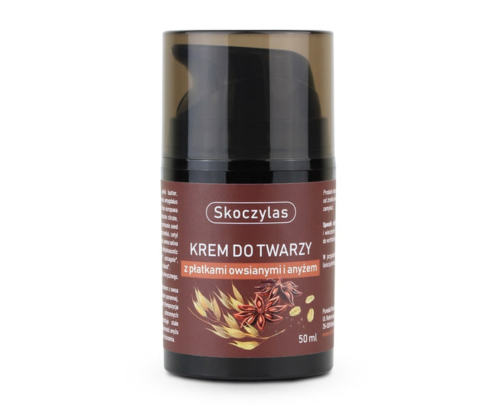 KREM do twarzy z płatkami owsianymi i anyżem - 50 ml