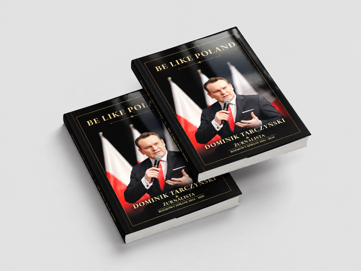 Dominik Tarczyński – Be Like Poland – książka (z autografem)