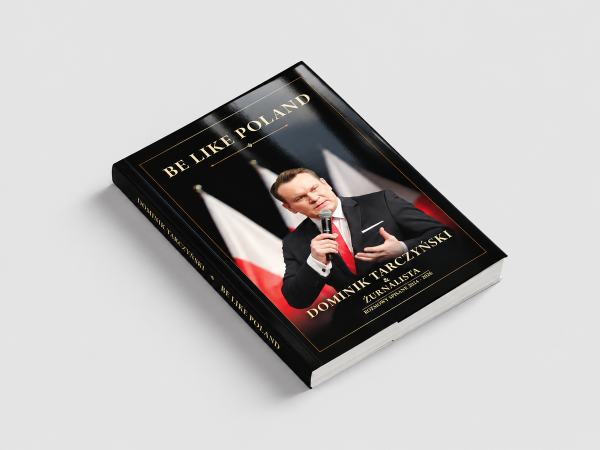 Dominik Tarczyński – Be Like Poland – książka (z autografem)