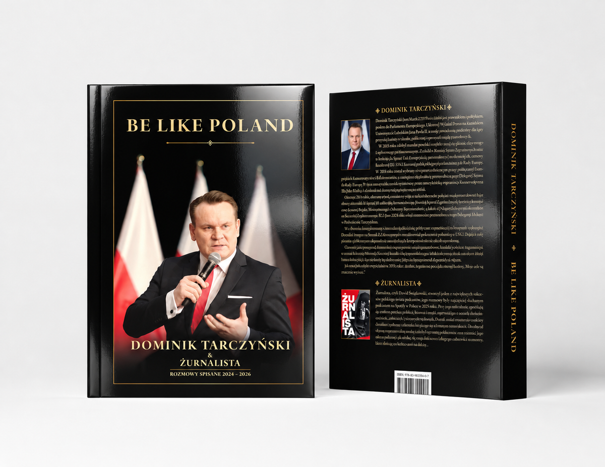 Dominik Tarczyński – Be Like Poland – książka (z autografem)