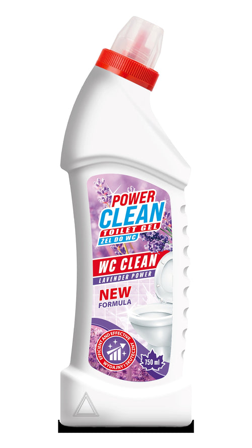 Power Clean żel do wc lavender power 750ml