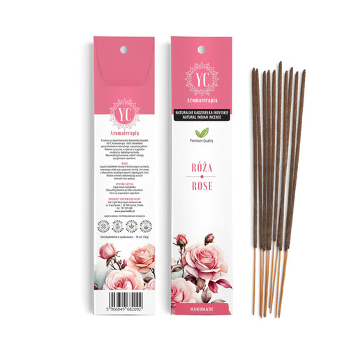 Your Candle NATURALNE KADZIDŁA INDYJSKIE RÓŻA 10SZT.(16g)