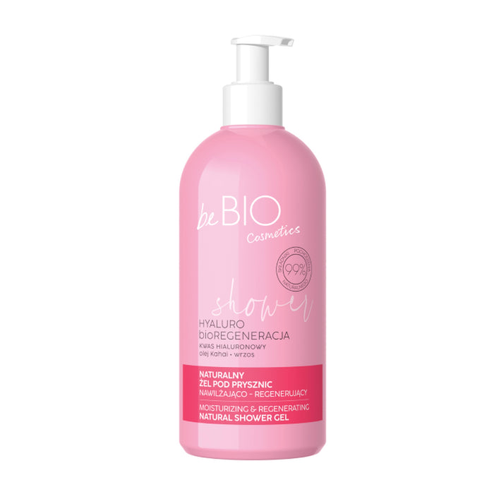 beBIO żel pod prysznic HYALURO bioREGENERACJA 350ml