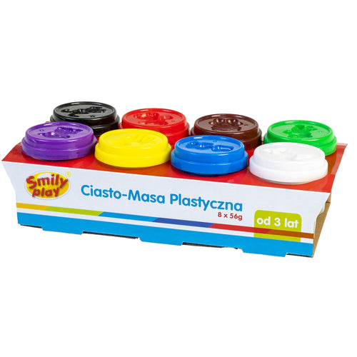 Smily Play Ciasto-Masa Słoiczki 8Szt
