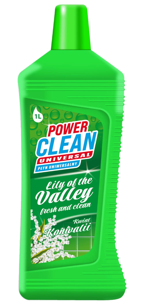 Power Clean uniwersalny płyn do czyszczenia powierzchni konwalia 1l