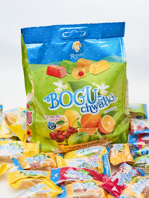 Bogu Chwałki Galaretki owocowe w cukrze