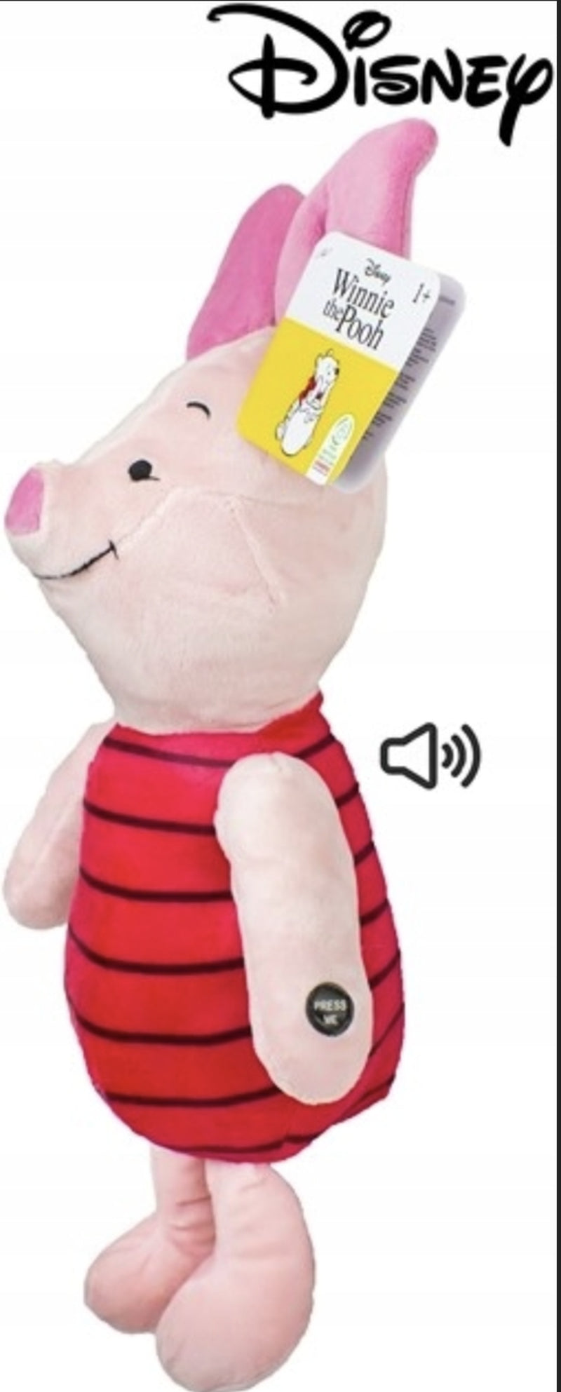 DISNEY Kubuś Puchatek 50 cm – Pluszowa maskotka Prosiaczek-11