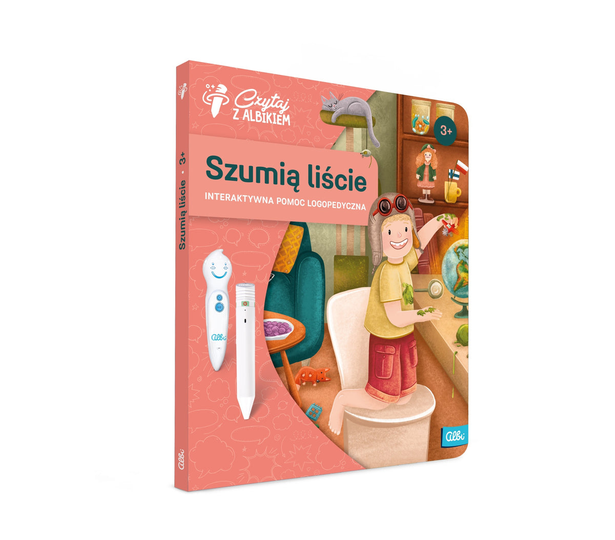 Książka Szumią liście - książka logopedyczna Albi