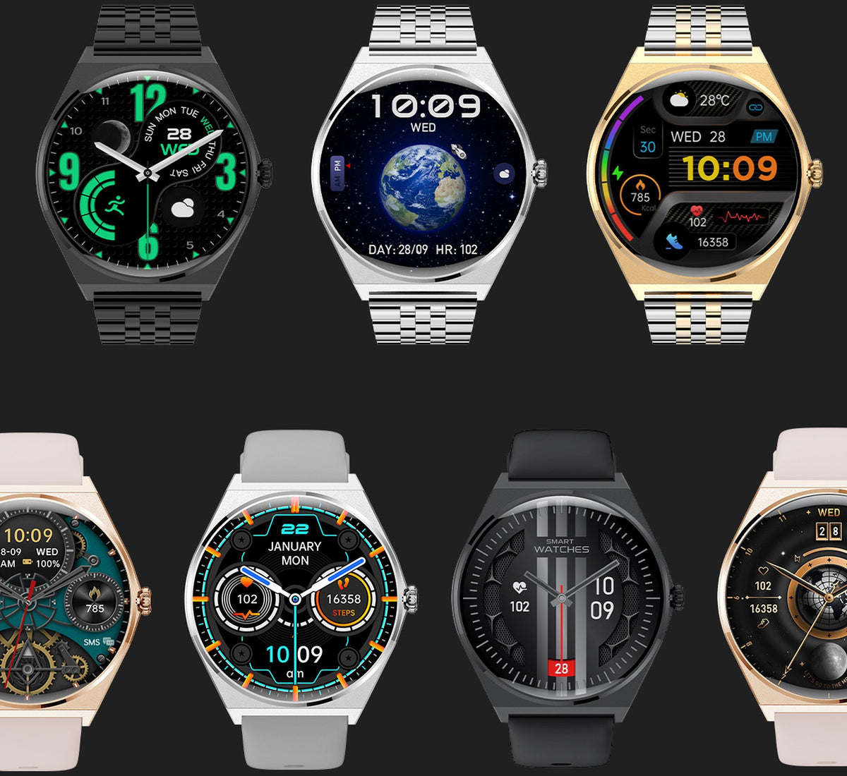 Smartwatch MAXCOM EW05 Złoty