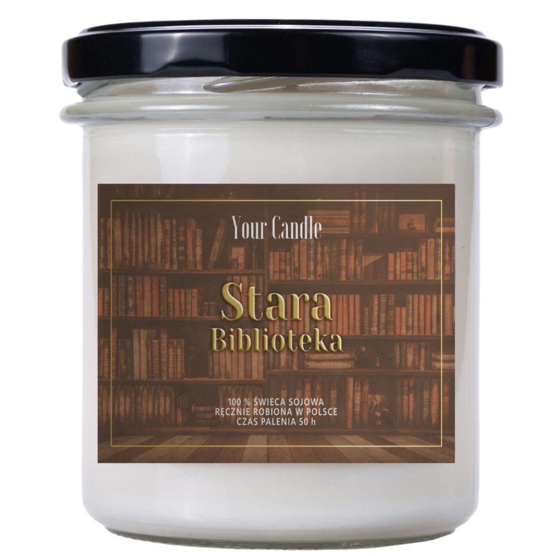 Your Candle Świeca zapachowa sojowa Biblioteka-300ml-1