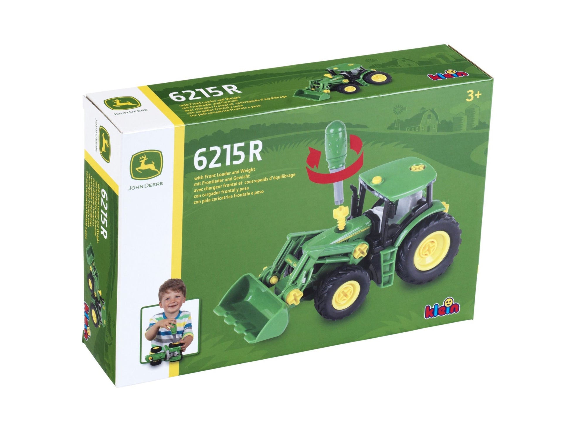 Traktor John Deere do skręcania