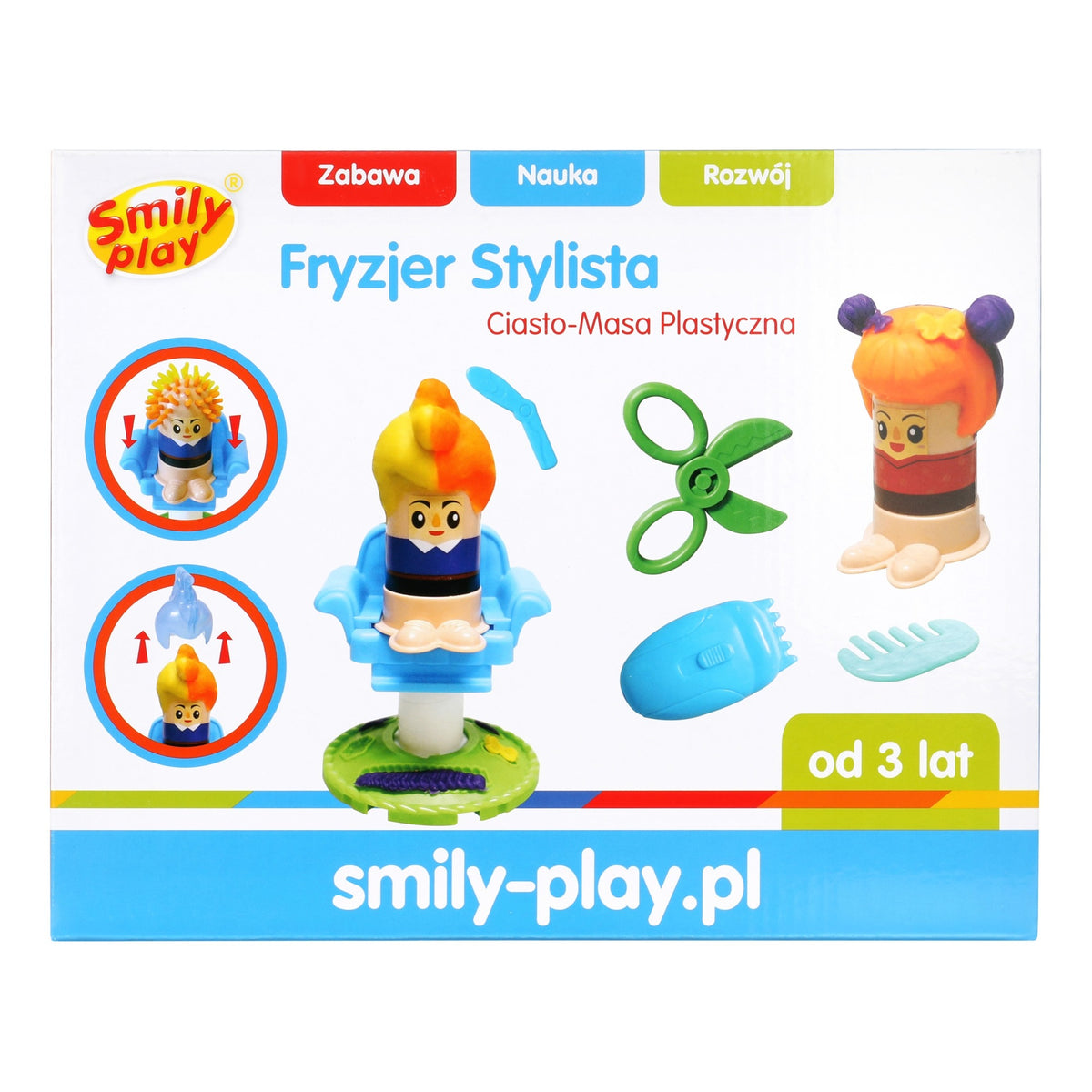 Smily Play Ciasto Masa Fryzjer Stylista Smily Play