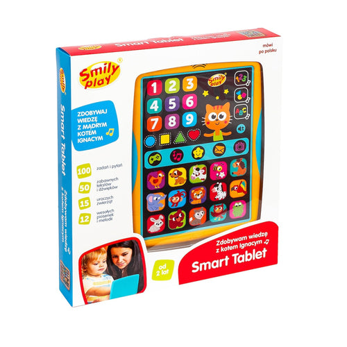 Smily Play Smart Tablet Zdobywam Wiedzę Z Kotem Ignacym