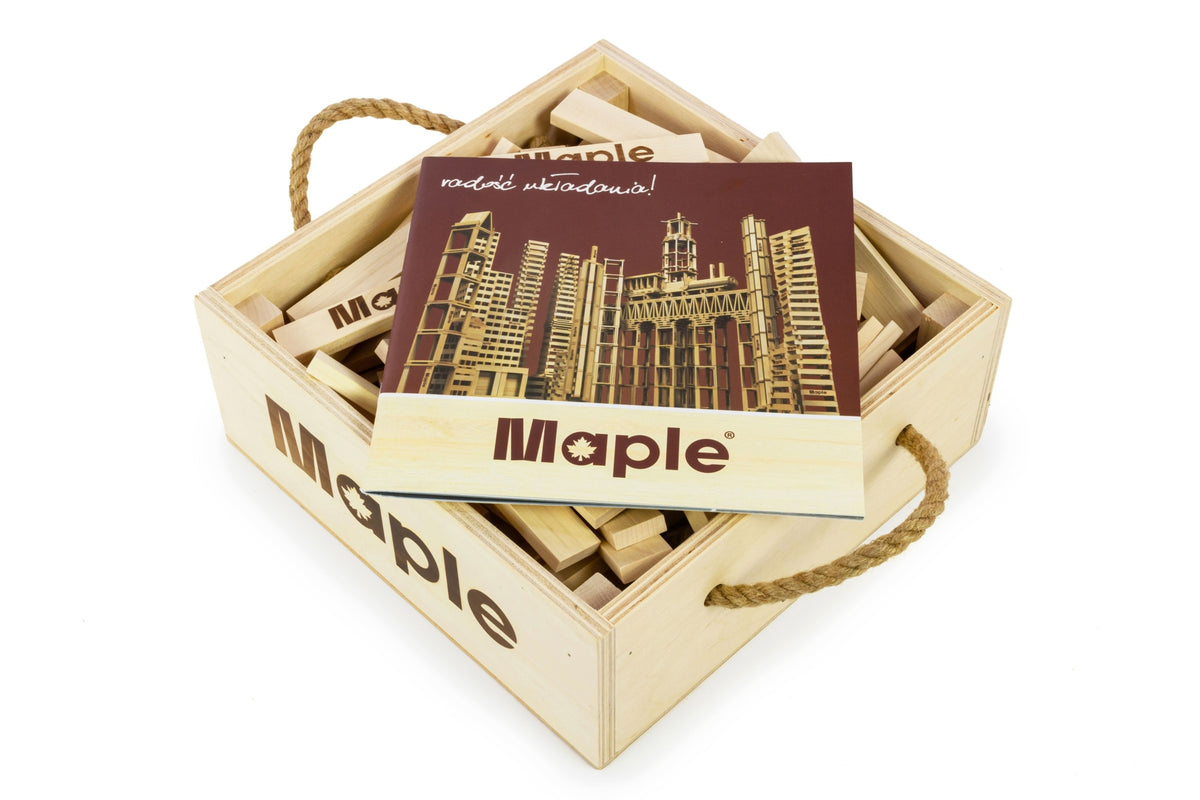 Klocki Maple Skrzynia 100 szt