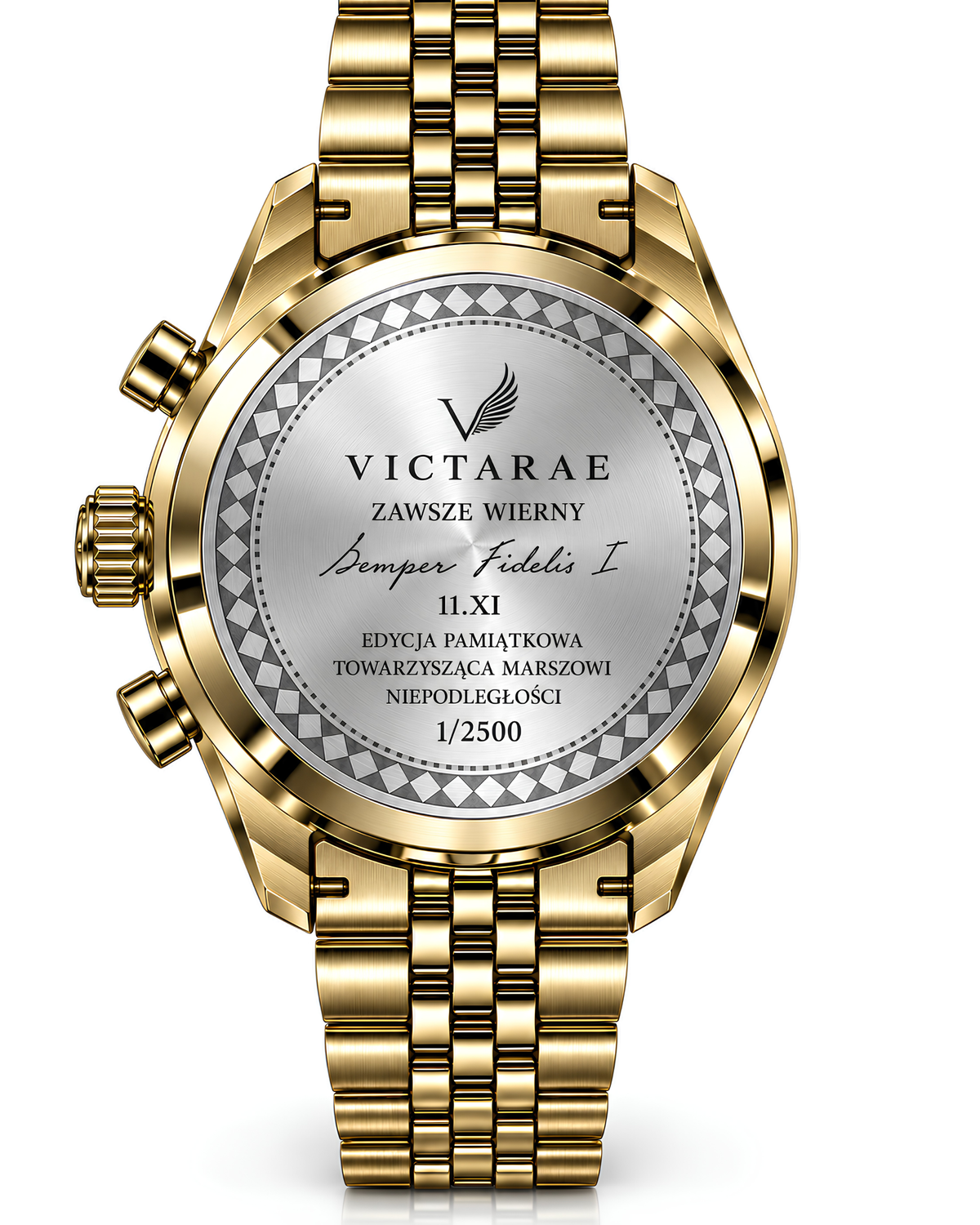 Zegarek Victarae Semper Fidelis - Men Gold