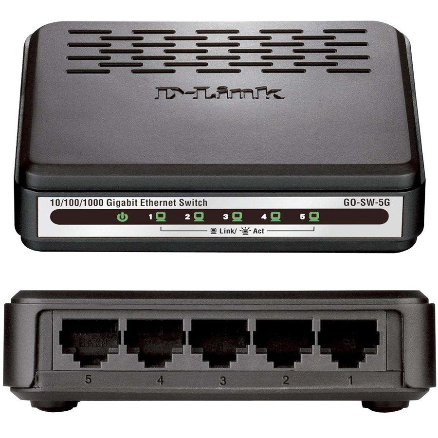D-LINK Switch biurkowy gigabitowy (8 portów)