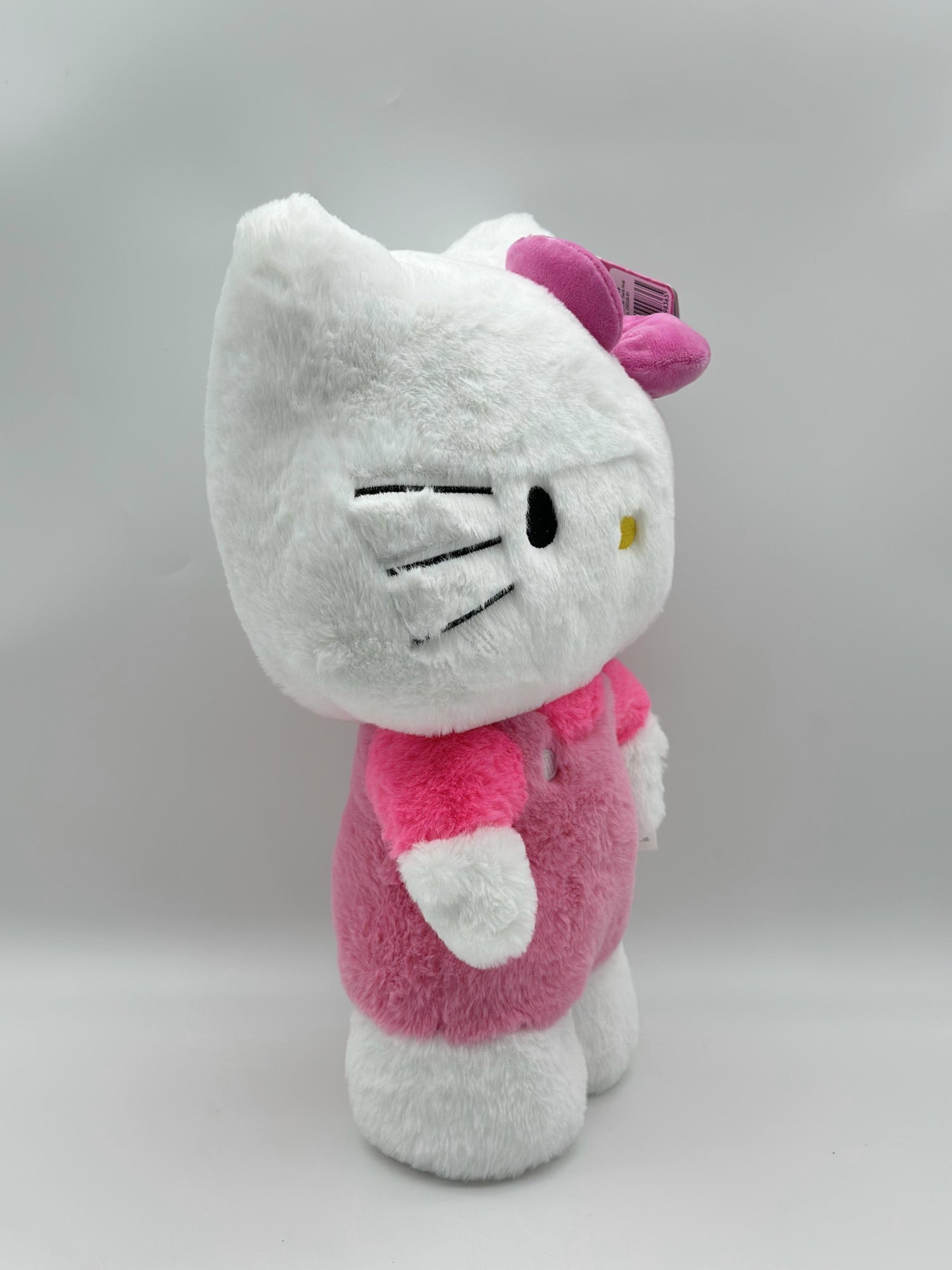 HELLO KITTY 40cm FLUFFY plusz ciemny roz-3