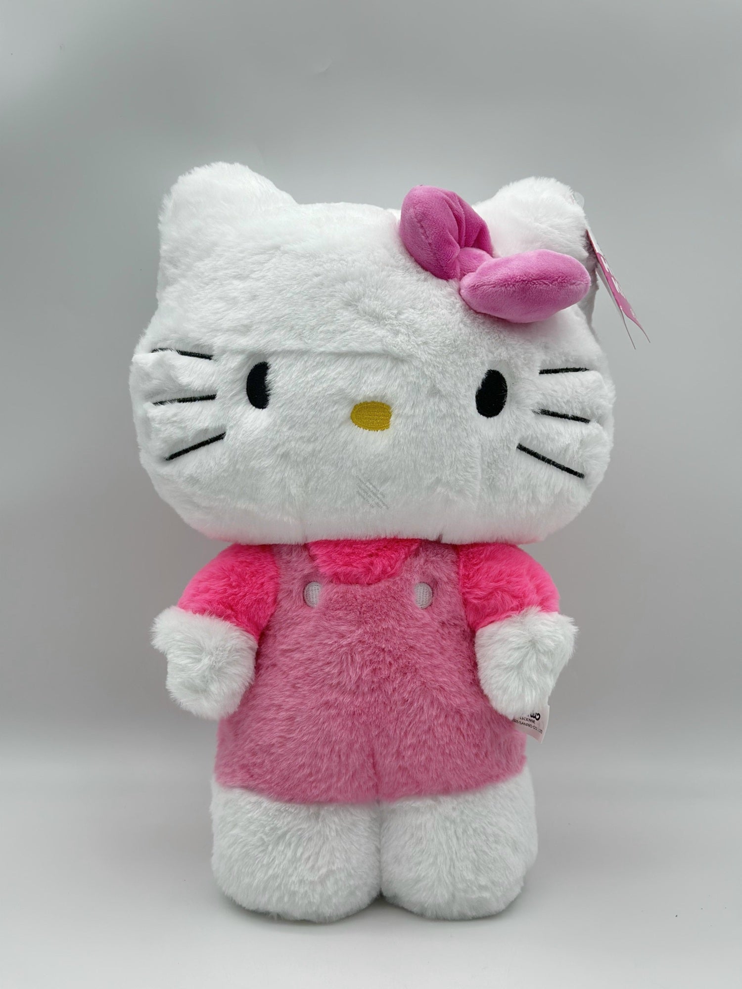 HELLO KITTY 40cm FLUFFY plusz ciemny roz-4